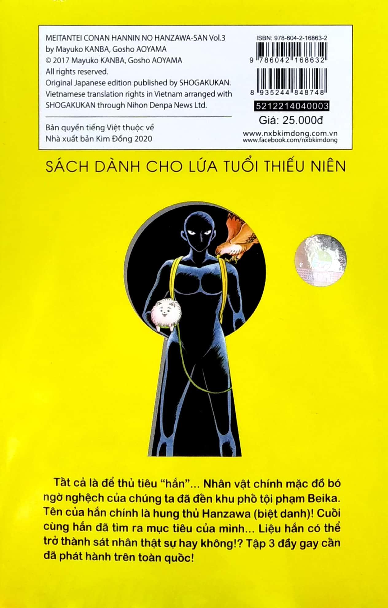 Thám Tử Lừng Danh Conan - Hanzawa - Chàng Hung Thủ Số Nhọ Tập 3