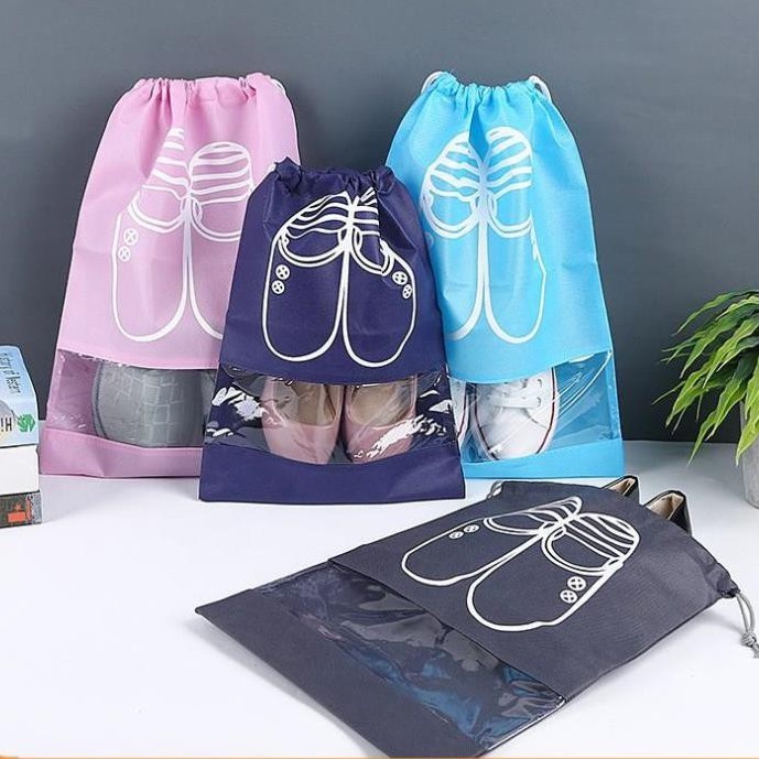 Túi đựng giày thể thao có dây rút chống