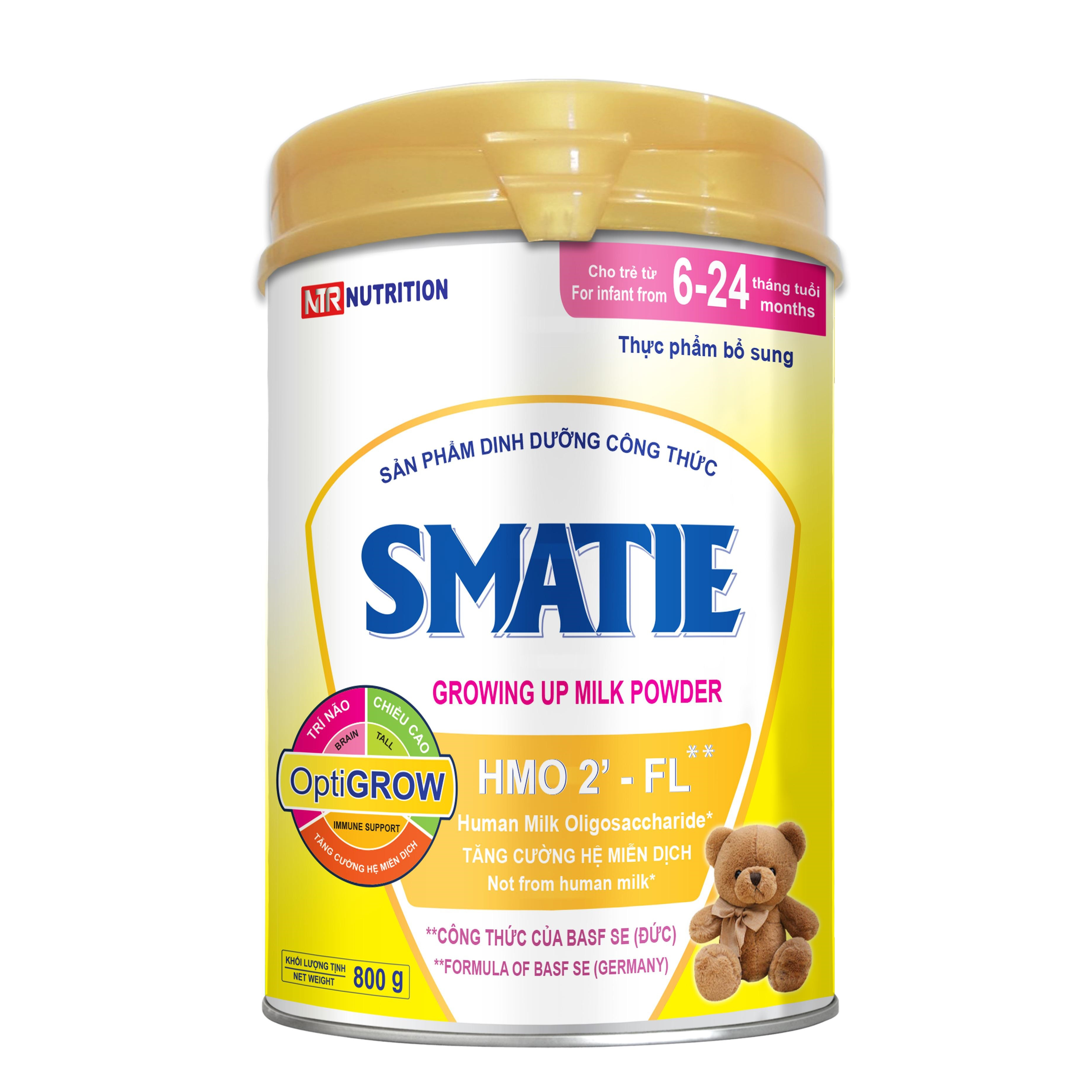 SỮA CÔNG THỨC HMO SMATIE 1 LON 800G