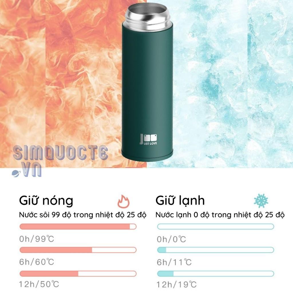 Bình Giữ Nhiệt Phong Cách Nhật Bản - Think Different 450ml