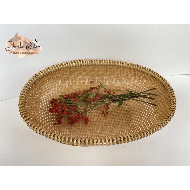Rổ tre đựng rau, trái cây- hàng chất lượng cao- Rổ tre decor bếp