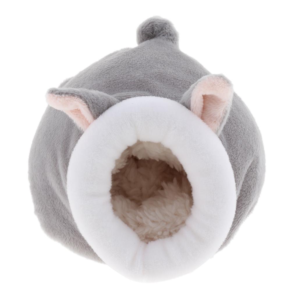 Hamster Ferret Rat Squirrel Hammock Hanging Cage Nest Bed House pink