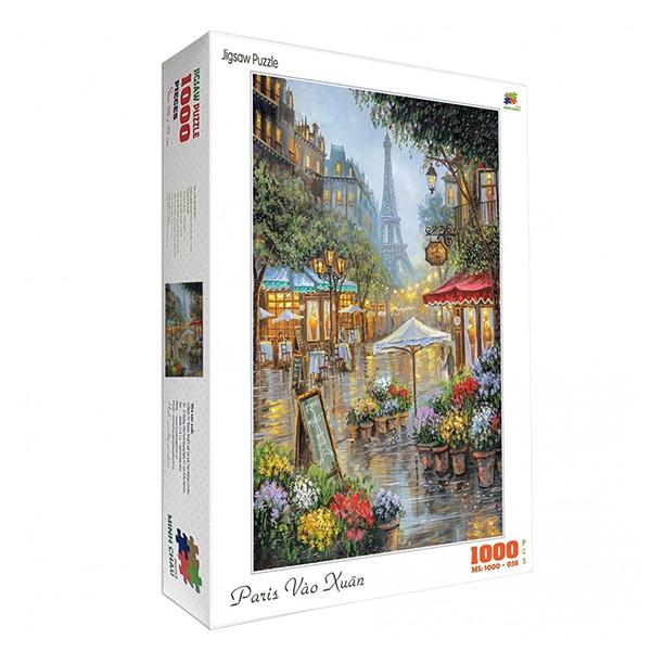 Bộ Tranh Xếp Hình 1000-038 - Paris Vào Xuân