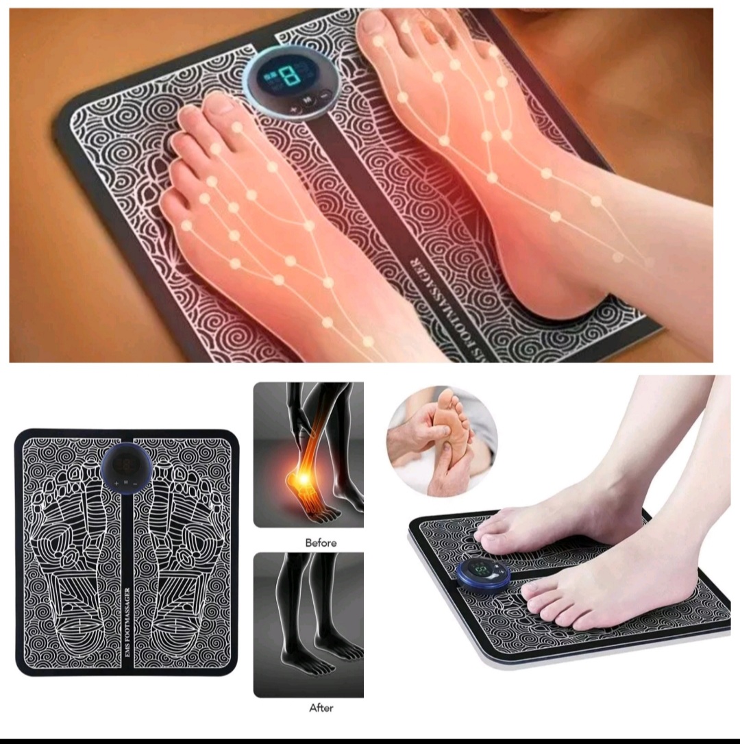 MÁY MASSAGE CHÂN 6 CHẾ ĐỘ MASSAGE THƯ GIÃN GIẢM ĐAU MỎI CHÂN THÔNG MINH HÀNG CHUẨN
