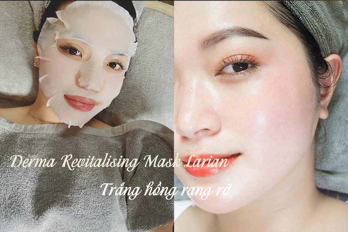 Mặt nạ dưỡng da chiết xuất tế bào gốc Hàn Quốc Larian Derma Revitalising Mask