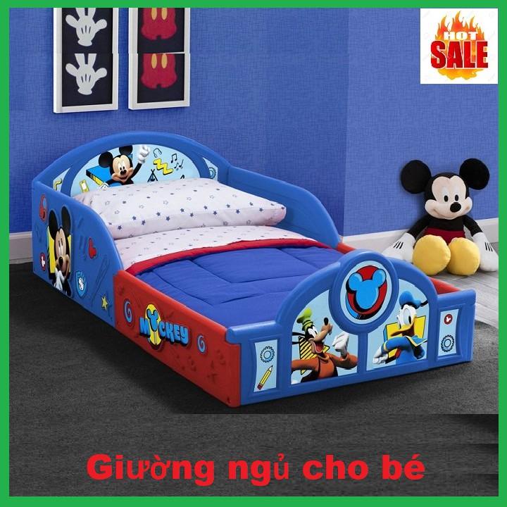 Giường ngủ cho bé siêu dễ thương( tặng kèm đệm),phù hợp cho bé từ 2-10 tuổi