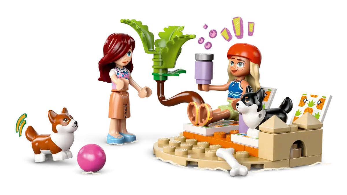 Đồ Chơi Lắp Ráp Cuộc Phiêu Lưu Xe Scooter Và Lướt Sóng - Lego Friends 42641 (113 Mảnh Ghép)