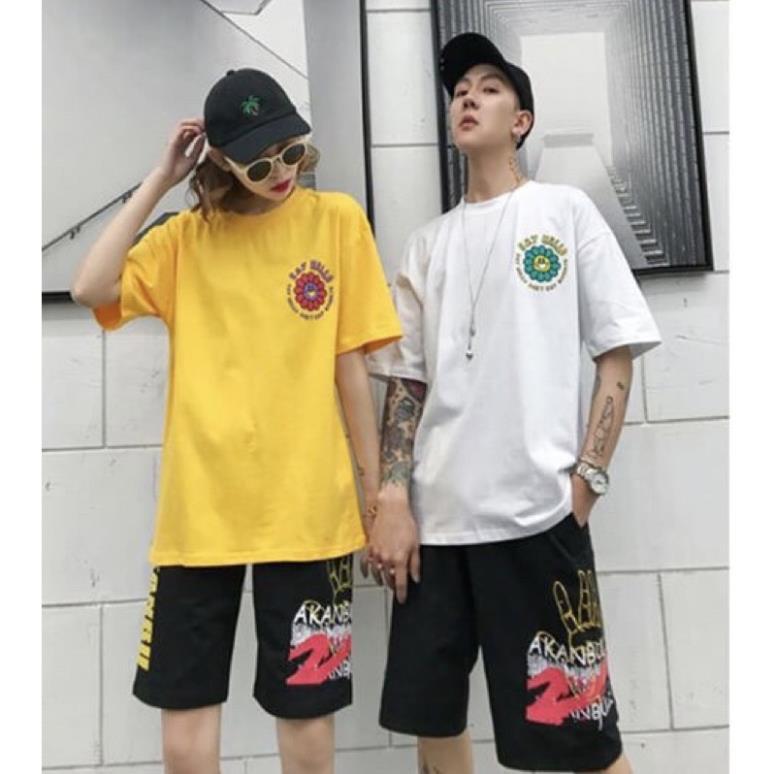 Áo thun form rộng tay lở Unisex