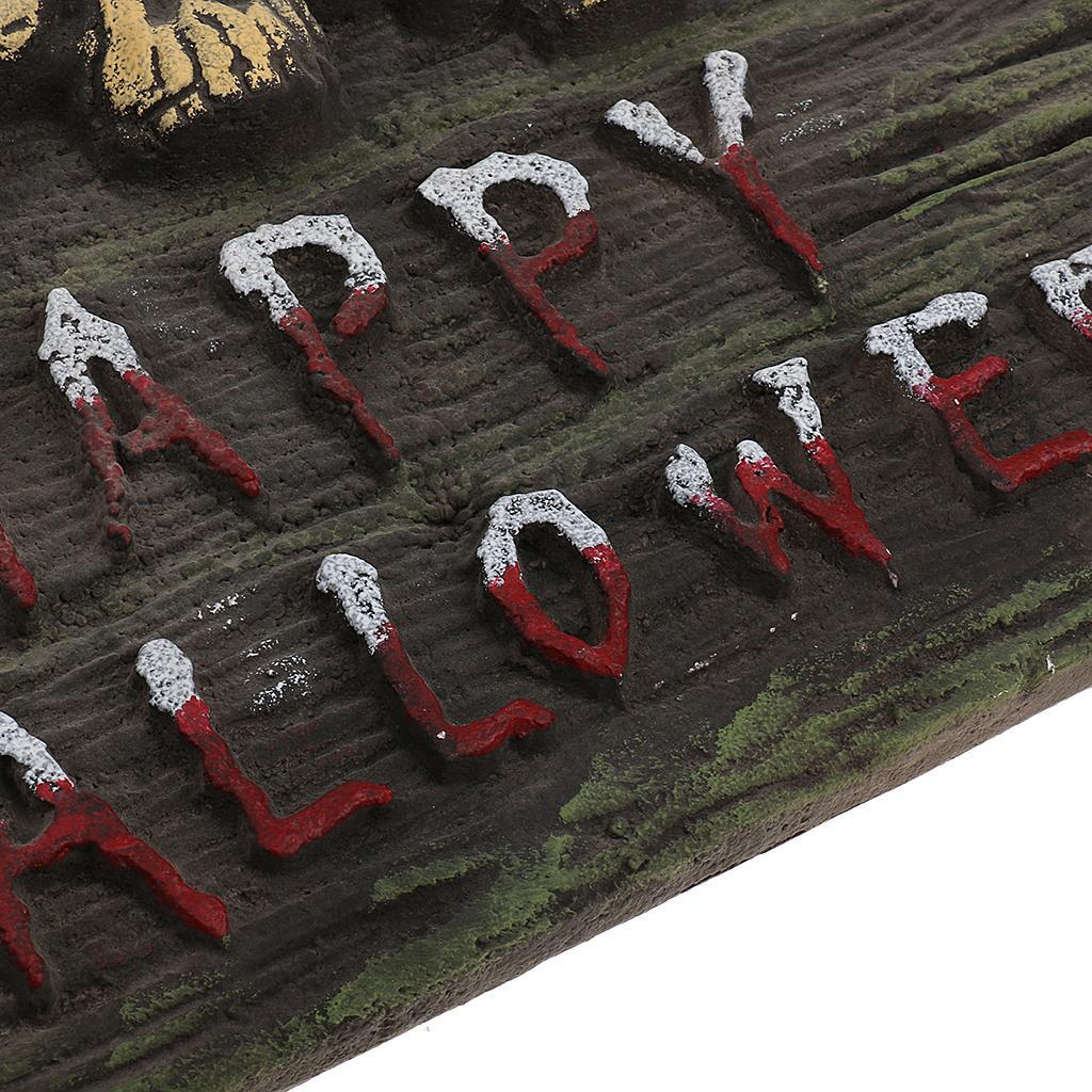 Horror Door Curtain with Blood Stain for Halloween Party Haunted House Decor