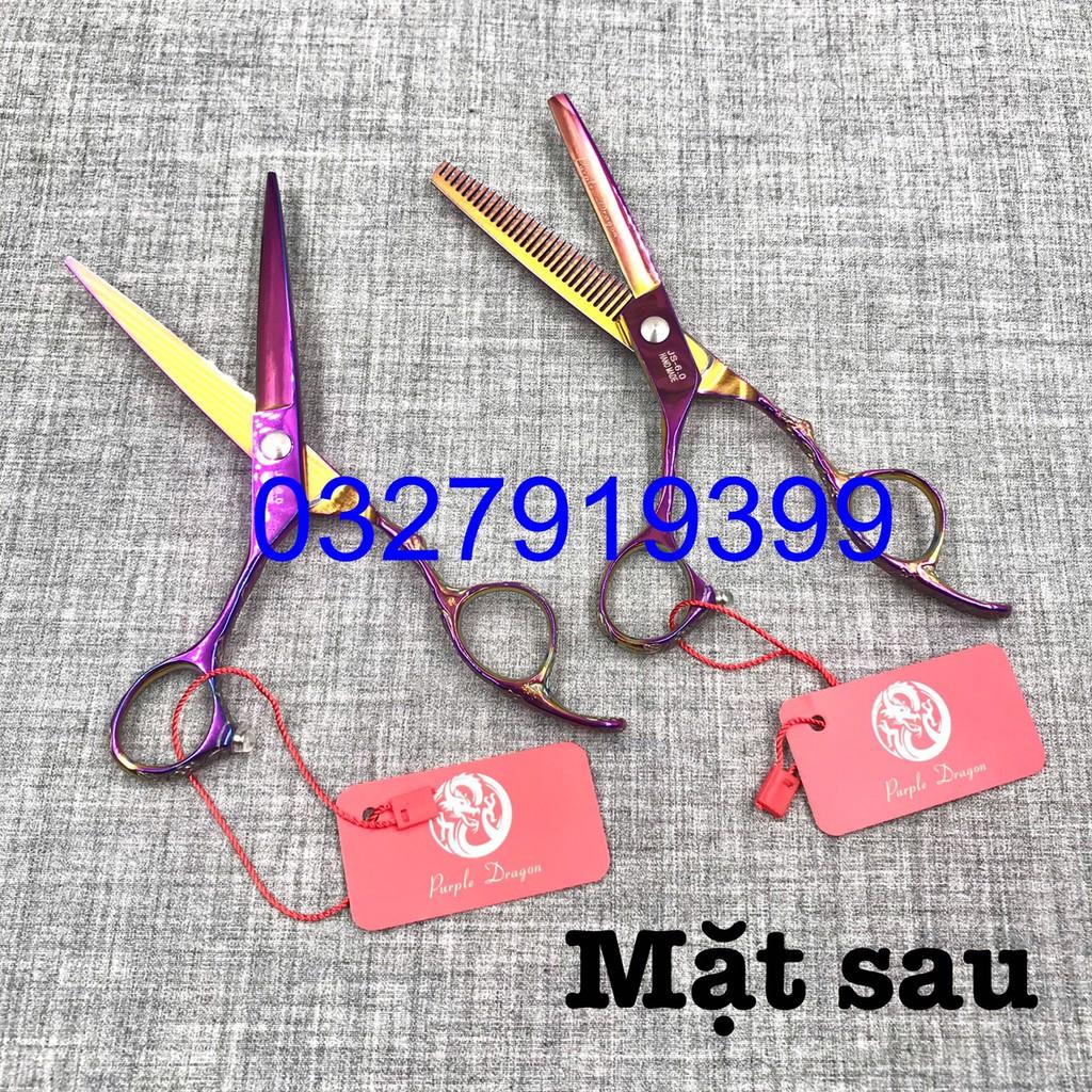 Kéo cắt tóc tay trái siêu bén Dragon 6.0