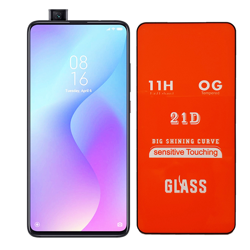 Kính Cường Lực 21D cho XIAOMI REDMI K20 PRO Full Keo Màn Hình 21D SIÊU BỀN, SIÊU CỨNG, ÔM SÁT MÁY WGW CHÍNH HÃNG