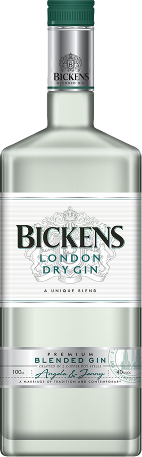 Rượu Bickens London Dry Gin 40% 1x1L