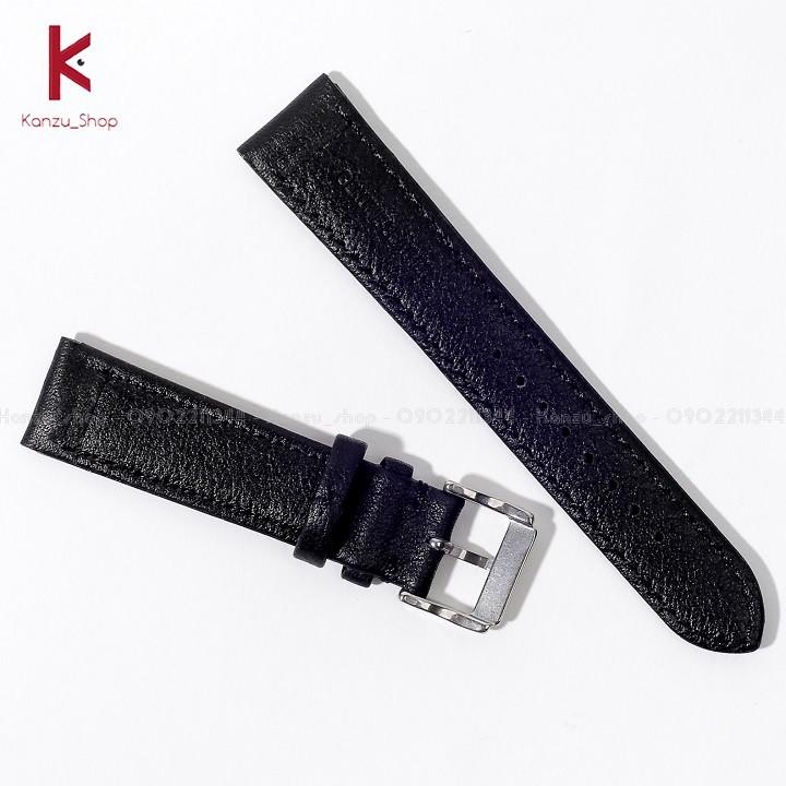 Dây Đồng Hồ Da Bò Thật - Dây Đeo Đồng Hồ Nam Nữ 18mm 20mm 22mm
