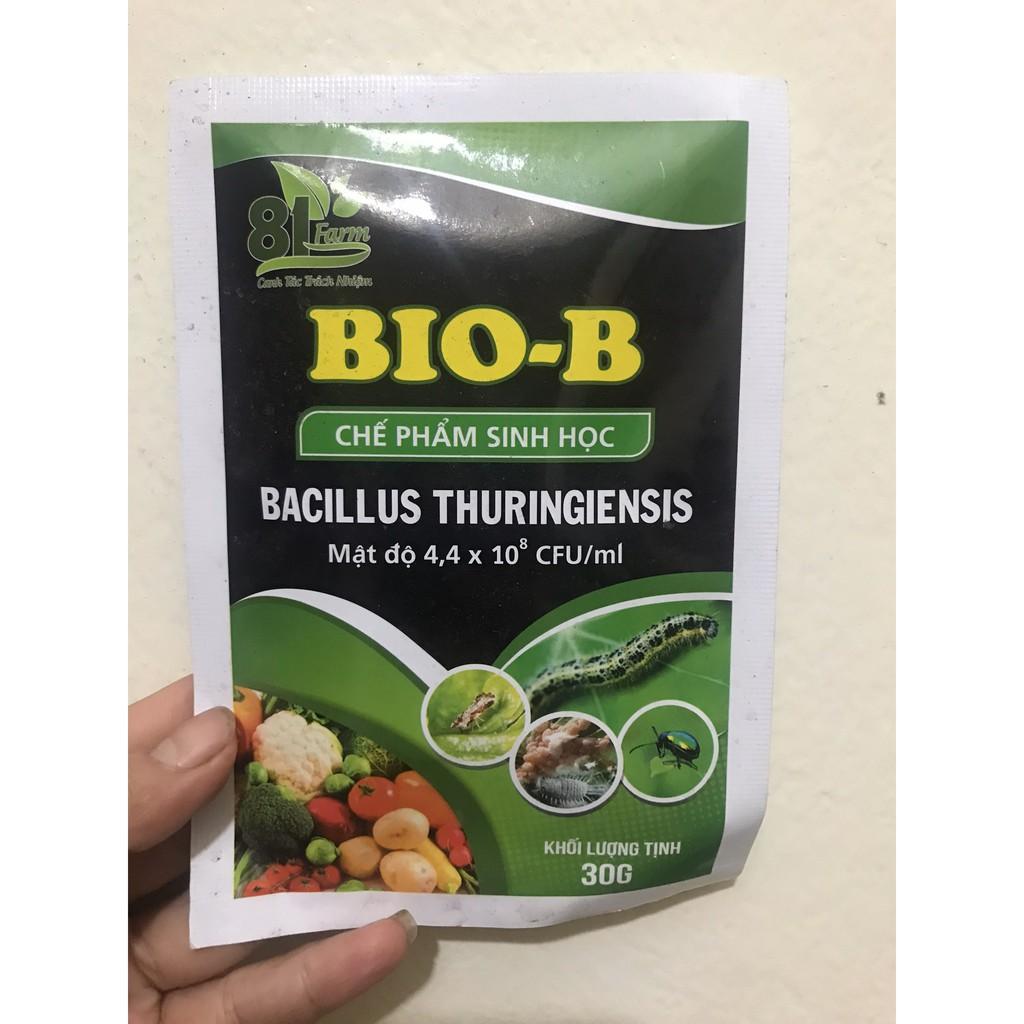 bộ 3 gói chế phẩm sinh học diệt côn trùng Bio-b gói 30g