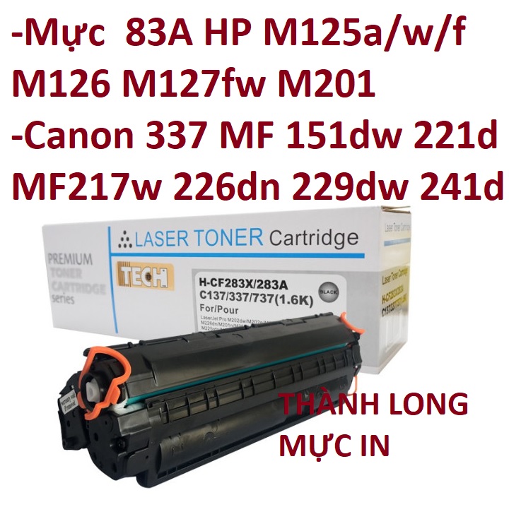 Hộp mực 337 dành cho máy in Canon MF211, MF221D,  MF215, MF241D LBP151dw/ Image CLASS MF 237W/ 247DW/ 211D/ MF212W/ MF221D/ MF241D/ MF215/ MF217W/ MF226DN/ MF229DW/ MF 236N/ MF244DW/ Hàng chính hãng Alpha Cartridge