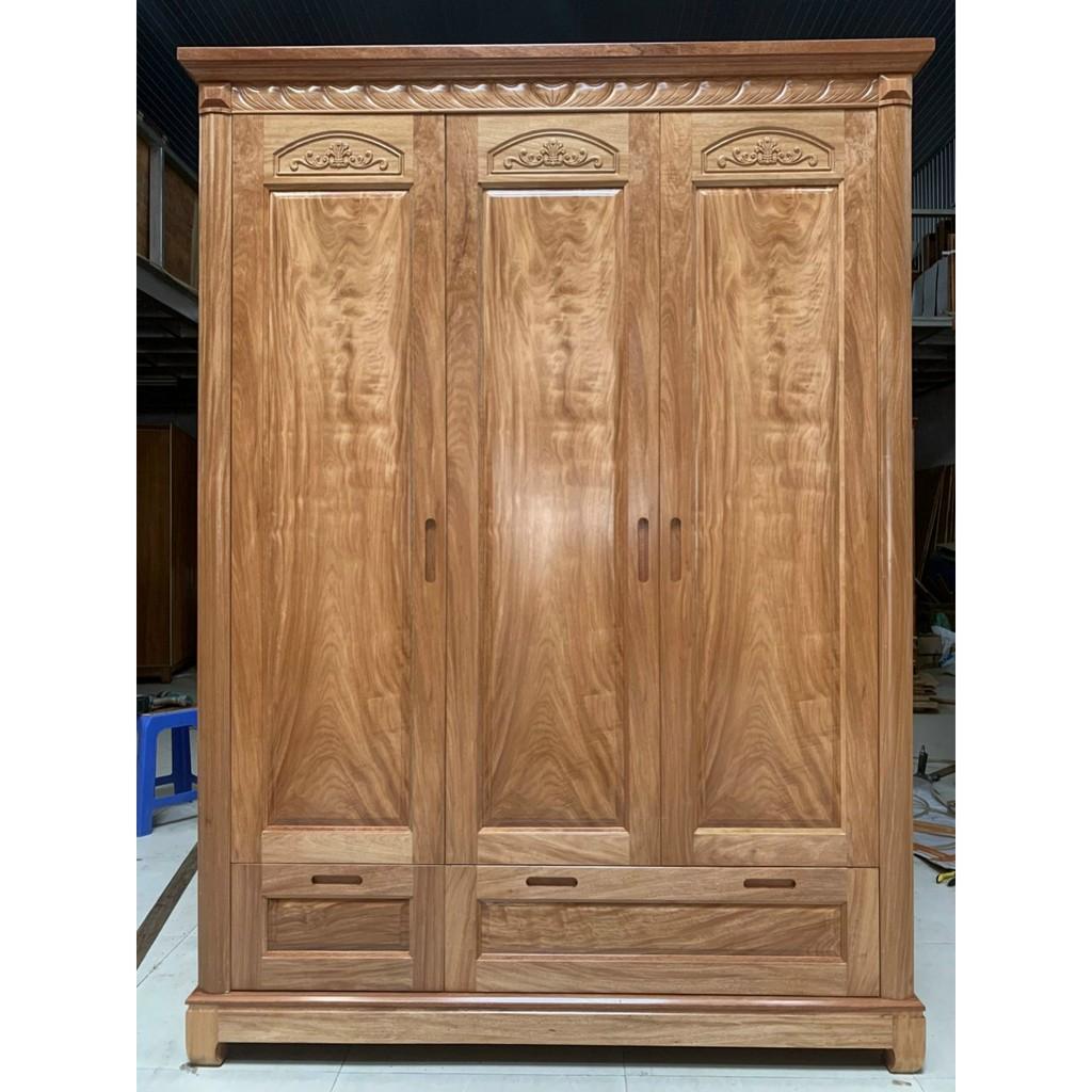 Tủ quần áo đinh hương 3 cánh