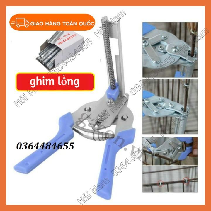 COMBO 1 KÌM BĂNG VÀ 8 HỘP GHIM RÁP LỒNG BỒ CÂU LỒNG GÀ LỒNG THỎ LỒNG CHIM - LỒNG GÀ - 916