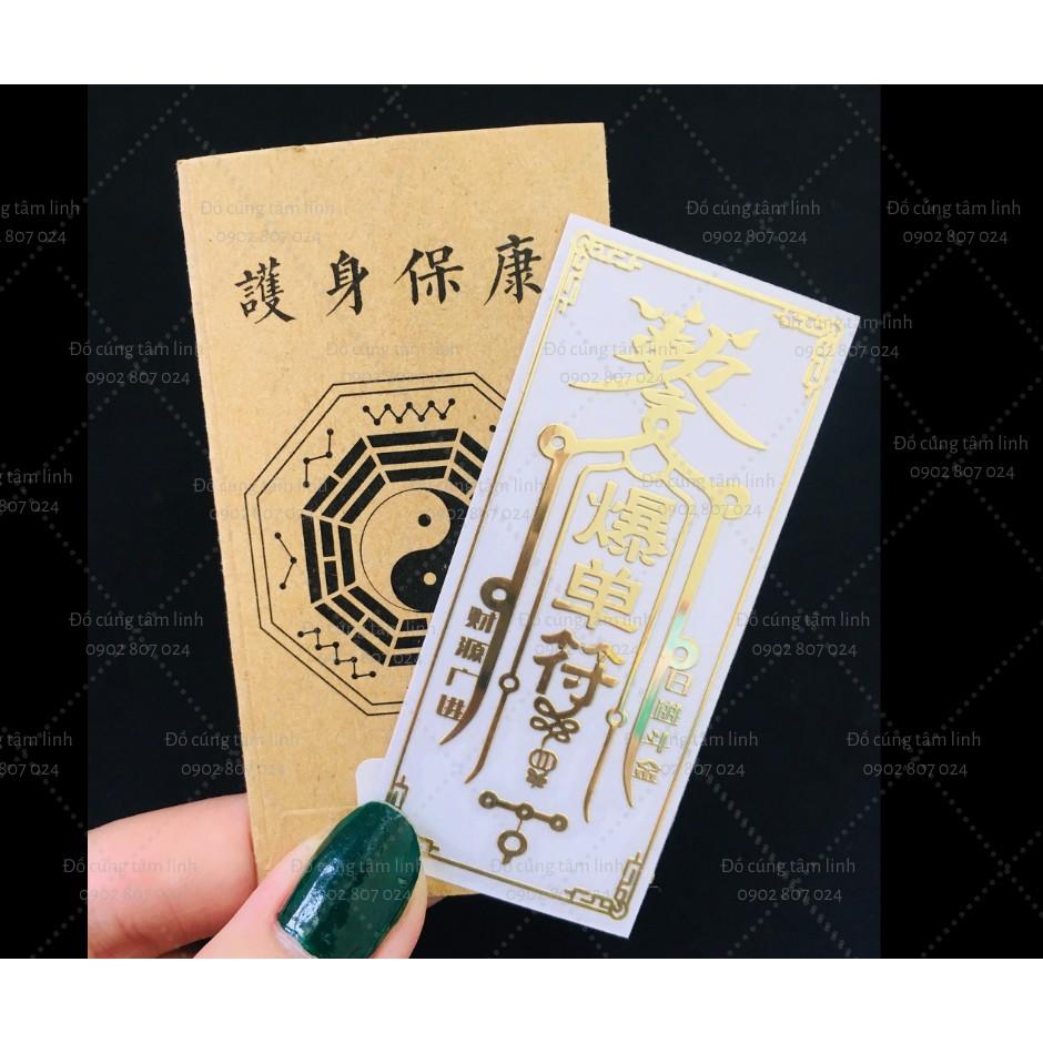 Miếng dán TÀI LỘC - THU HỒI NỢ chiêu tài chiêu lộc vào cho gia chủ, vào như nước, hỗ trợ thu hồi nợ mau đòi nợ