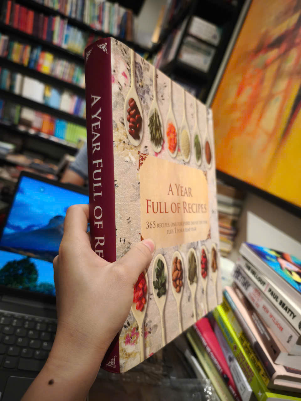 Sách - A Year Full of Recipes: 365 Recipes, One for Every Day of the Year Plus 1 for a Leap Year