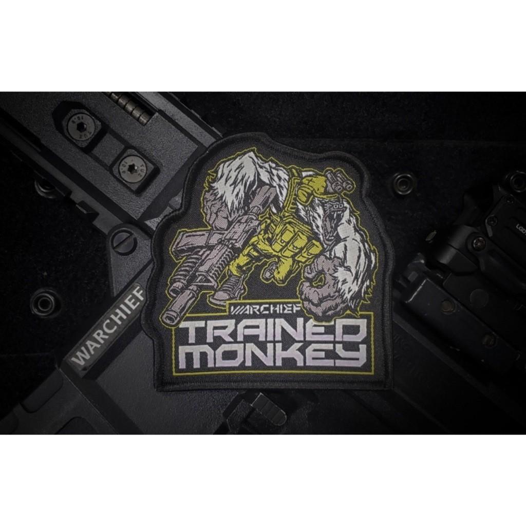 Patch_velcro chiến thuật TRAINED MONKEY_Warchief