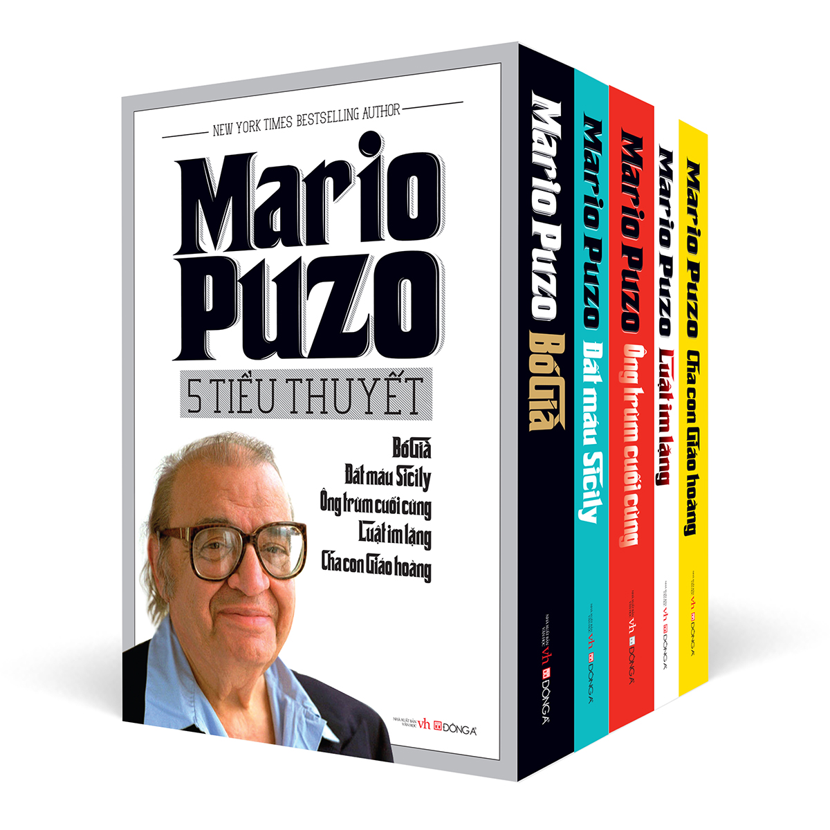 Hình ảnh Boxset 5 tiểu thuyết của Mario Puzo