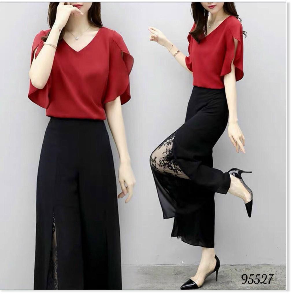 SET COTTON LẠNH,QUẦN CÓ DÂY KÉO,THIẾT KẾ HỌA TIẾT TRƠN NHƯNG KHÔNG KÉM PHẦN SANG TRỌNG THỜI TRANG KME.STORE