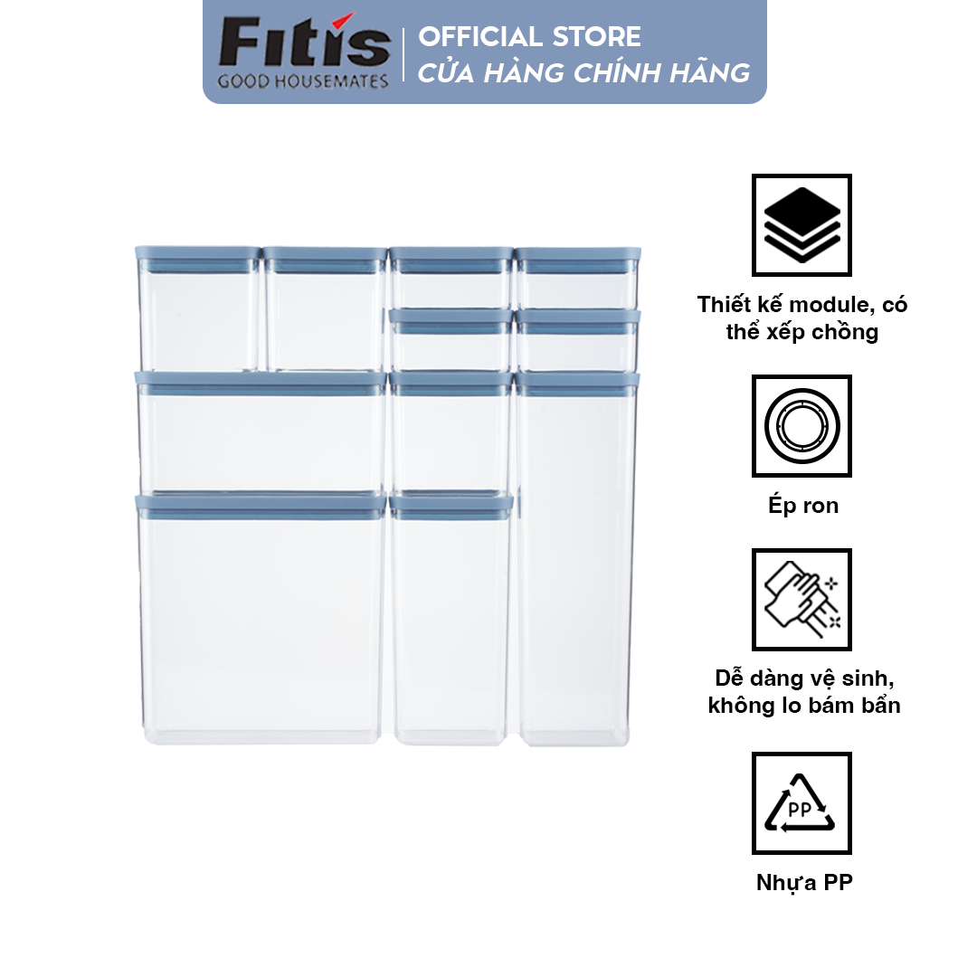 Bộ hộp đựng thực phẩm - FITIS NORA JUMBO - FS-04E1