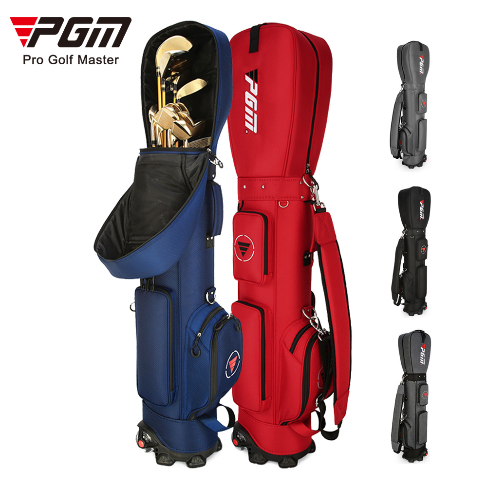 Túi Gậy Golf Fullset Có Bánh Xe Nhỏ Gọn - PGM Ultra Light Consigment Golf Bag - QB069