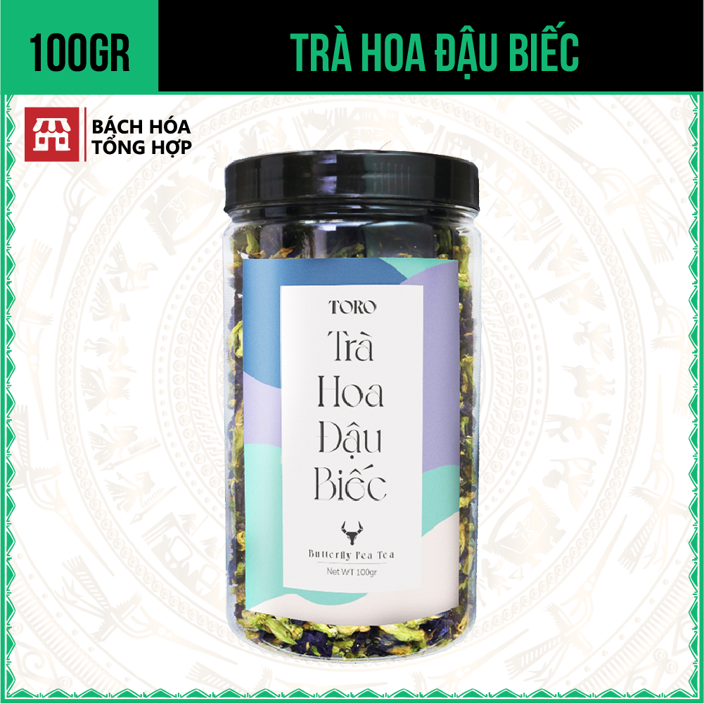 [100GR] Trà Hoa Đậu Biếc Toro 100% Thiên Nhiên | TORO FARM