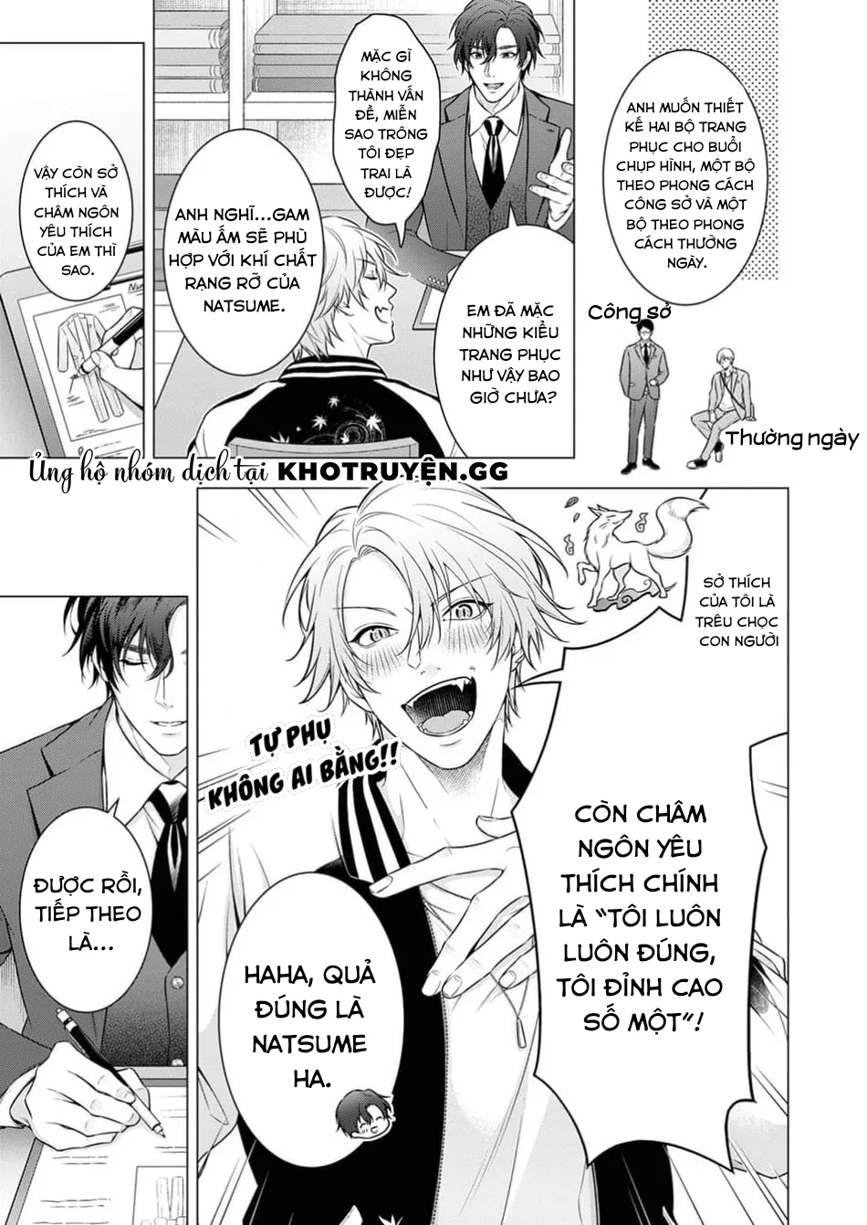 hãy để anh chạm vào cái đuôi hư hỏng này nhé chapter 3 7