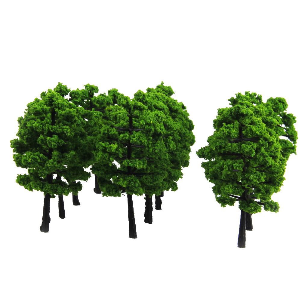 20x Model Trees Scenery 1:100 HO Scale Tree Landscape Layout
