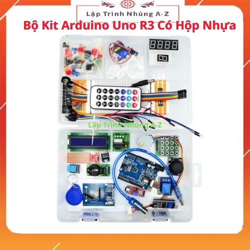 [Lập Trình Nhúng A-Z][G24] Bộ Kit Arduino Uno R3 Có Hộp Nhựa