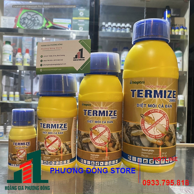 Thuốc diệt mối , phòng mối Termize 200SC- 50ml