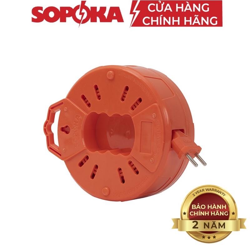 Ổ cuốn dây lõi sứ SOPOKA R45 dây 4,5m, R75 dây 7,5m, R95 dây 9,5m chịu tải cao