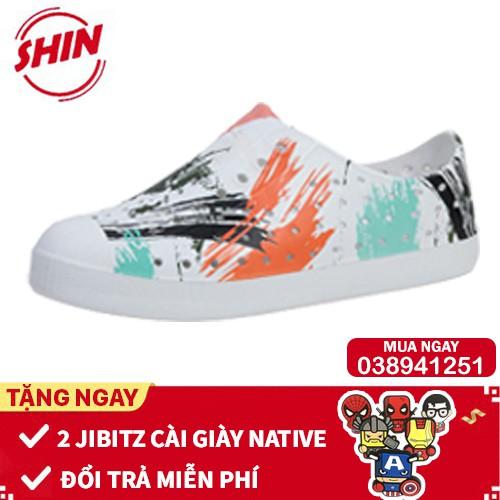 giày native giày native họa tiết 3 màu bán chạy SHINNATIVE tặng thêm 2 jibitz native