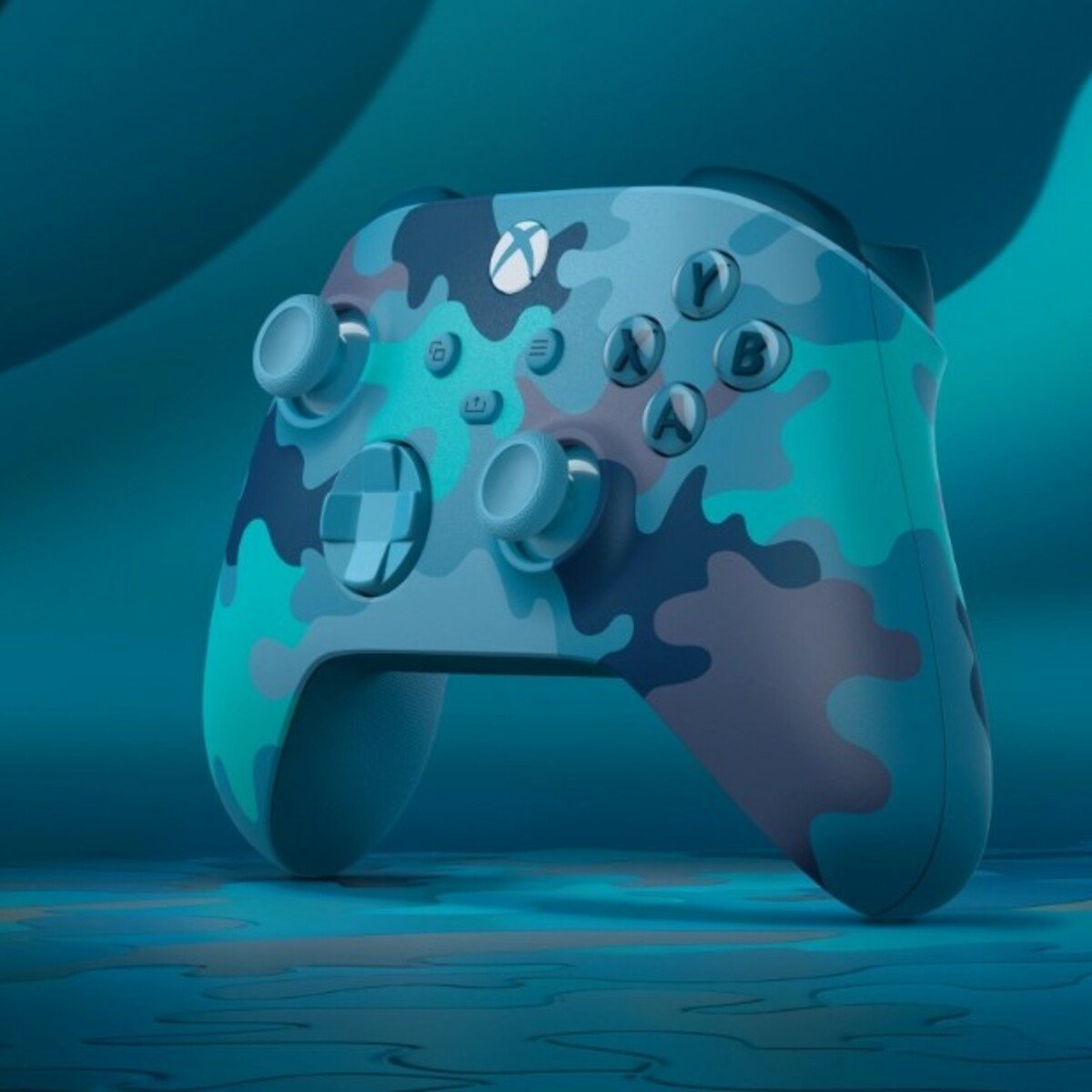 Tay Cầm  chơi game Wireless Controller Xbox Series XS Mineral Camo-Camo Xanh hàng nhập khẩu