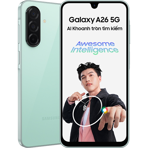 Điện thoại Samsung Galaxy A26 5G (8GB/128GB) - Hàng chính hãng