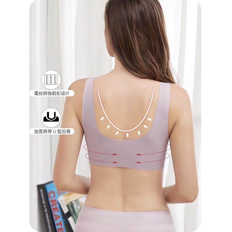 Áo Ngực Móc Trước Lụa Băng