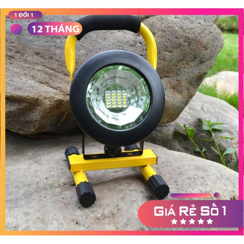 Đèn 24 LED siêu sáng 100m sạc điện - 30W