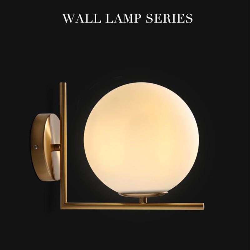 Đèn tường cao cấp FLYOS thân kim loại mạ cao cấp kèm bóng LED chuyên dụng
