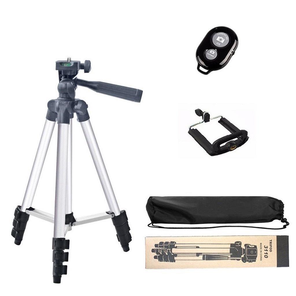 Gậy 3 chân tripod TF-3110 giá đỡ quay phim chụp ảnh chất liệu hợp kim nhẹ chắc chắn có sức chịu tải tốt dễ di chuyển