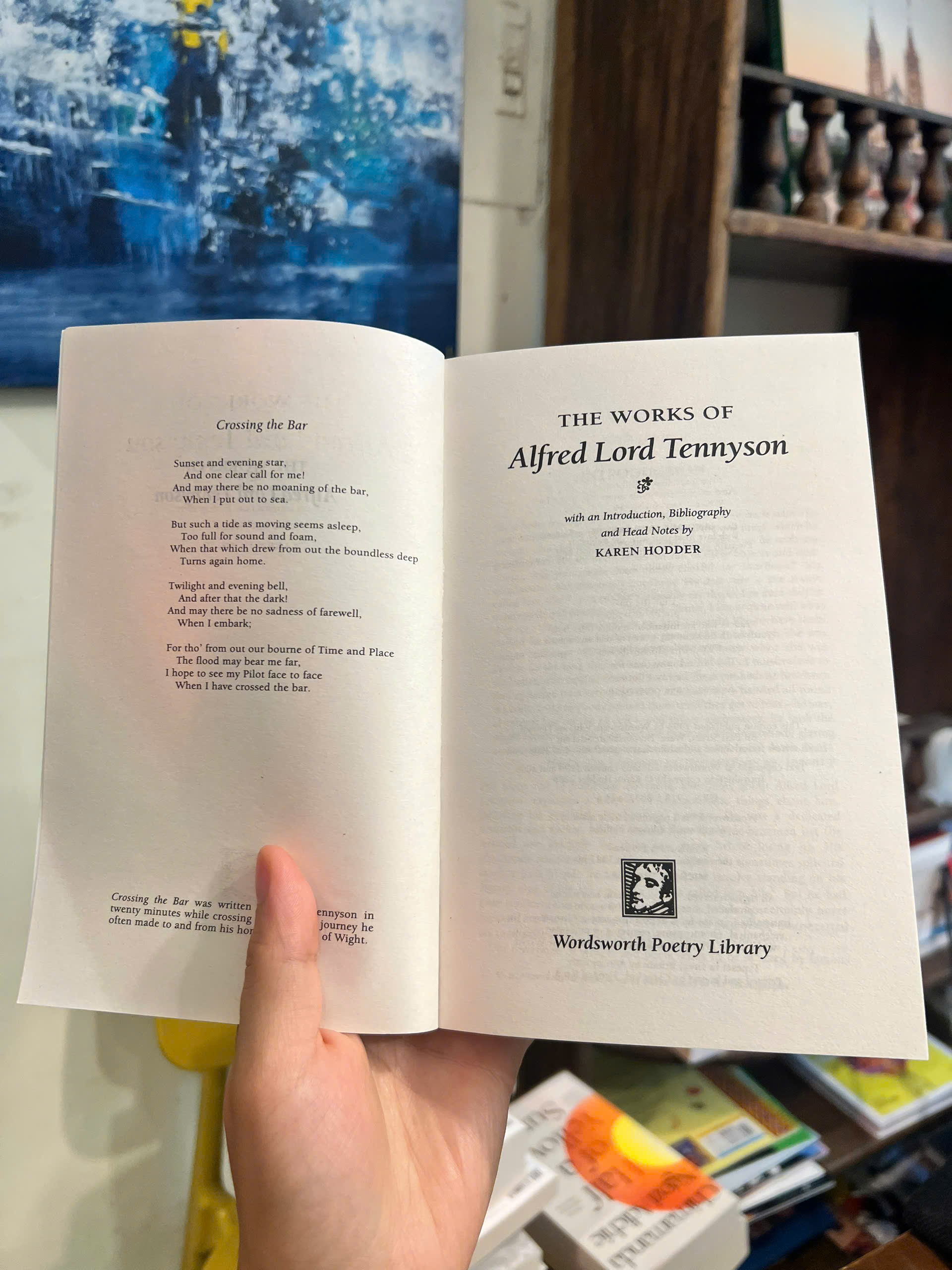 Sách - The Works of Alfred Lord Tennyson | Poetry / Classics / Tuyển tập thơ Kinh điển / Nhập khẩu