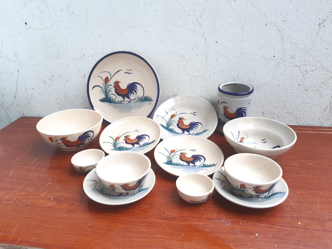 Combo bộ chén con gà 2 người ăn bao đẹp