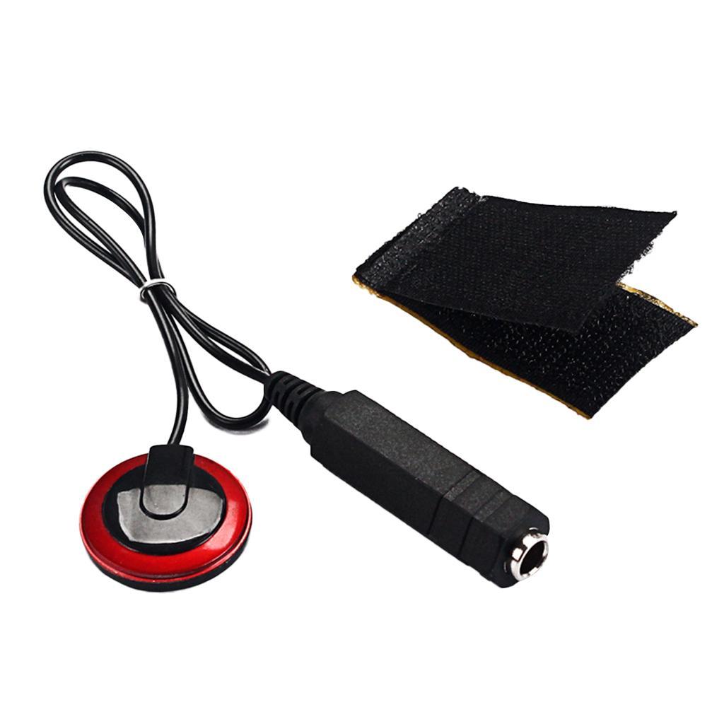 Guitar Sound Pick Up Clip Sound Hole Volume Amplify Plate Transducer