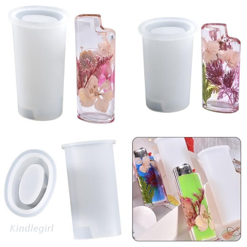 Khuôn Silicon Làm Hộp Bật Lửa Bằng Nhựa Epoxy Resin