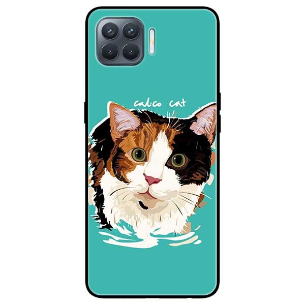 Ốp lưng dành cho Oppo A93 - F17 Pro mẫu Chú Mèo Ba Màu