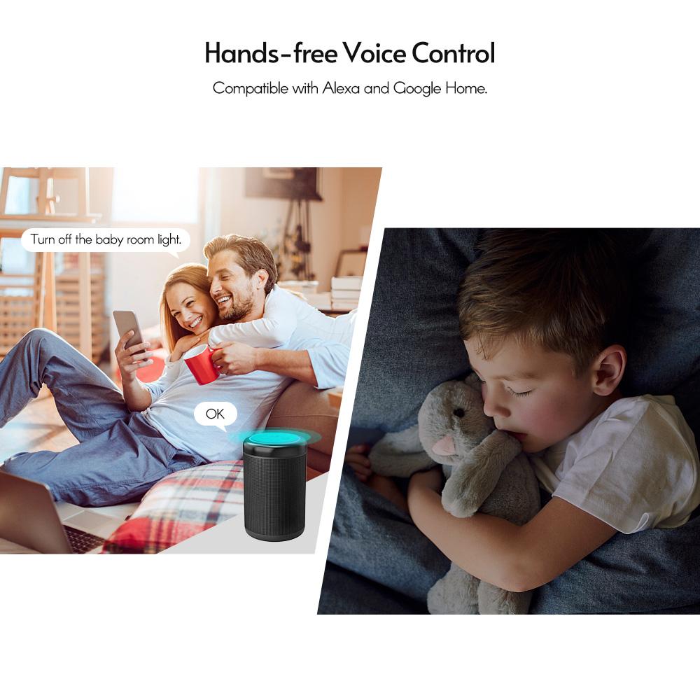 WiFi Smart Switch Light Switch Voice Control, Remote Control, Touch Control For Alexa Google Assistant Schedule Timer