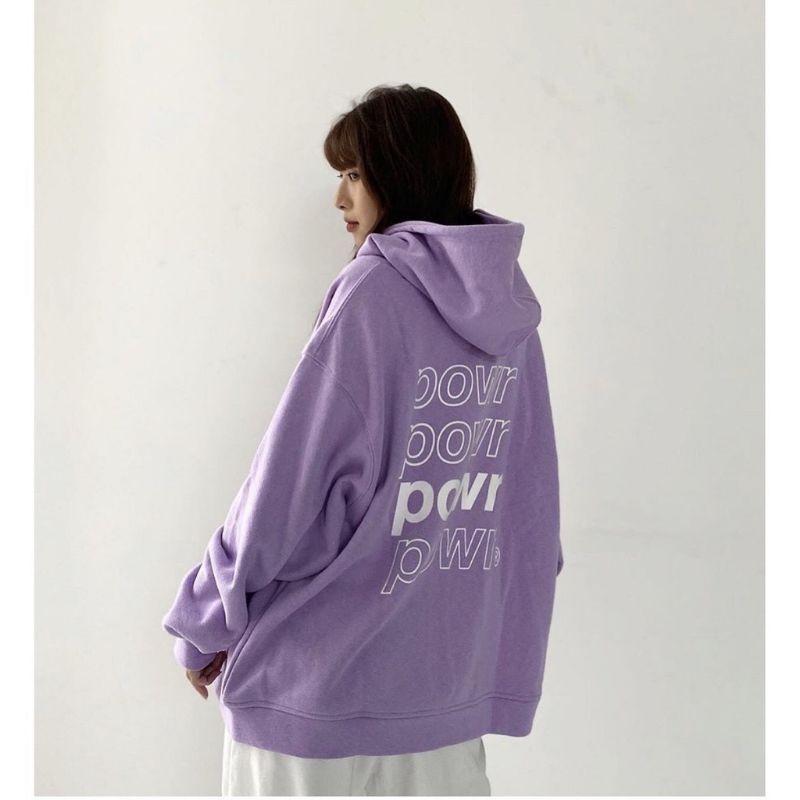 Áo khoác nỉ hoodie powr đủ màu siêu hot (có ảnh thật)