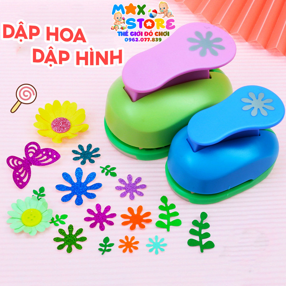 Dập Hoa Cúc, Dập Hình Trợ Lực Đủ Size 2.5cm 3.5cm và 5cm Làm Đồ Thủ Công
