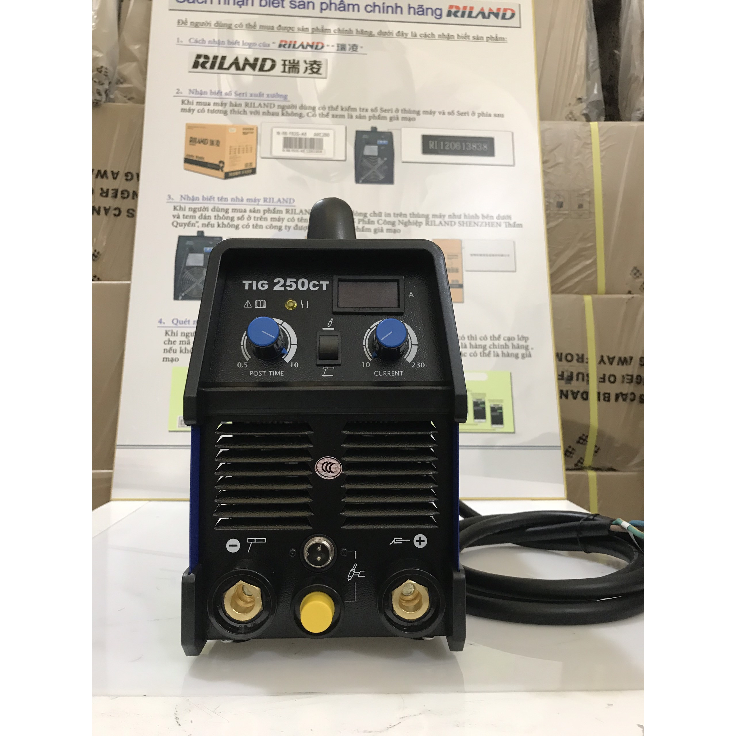 Máy hàn TIG Riland DC 250CT Inverter